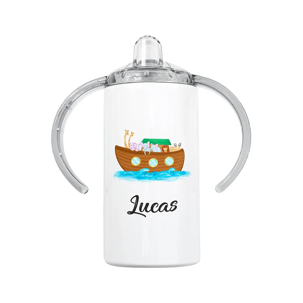 Personalised Noah's Ark Kids Sippy Cup