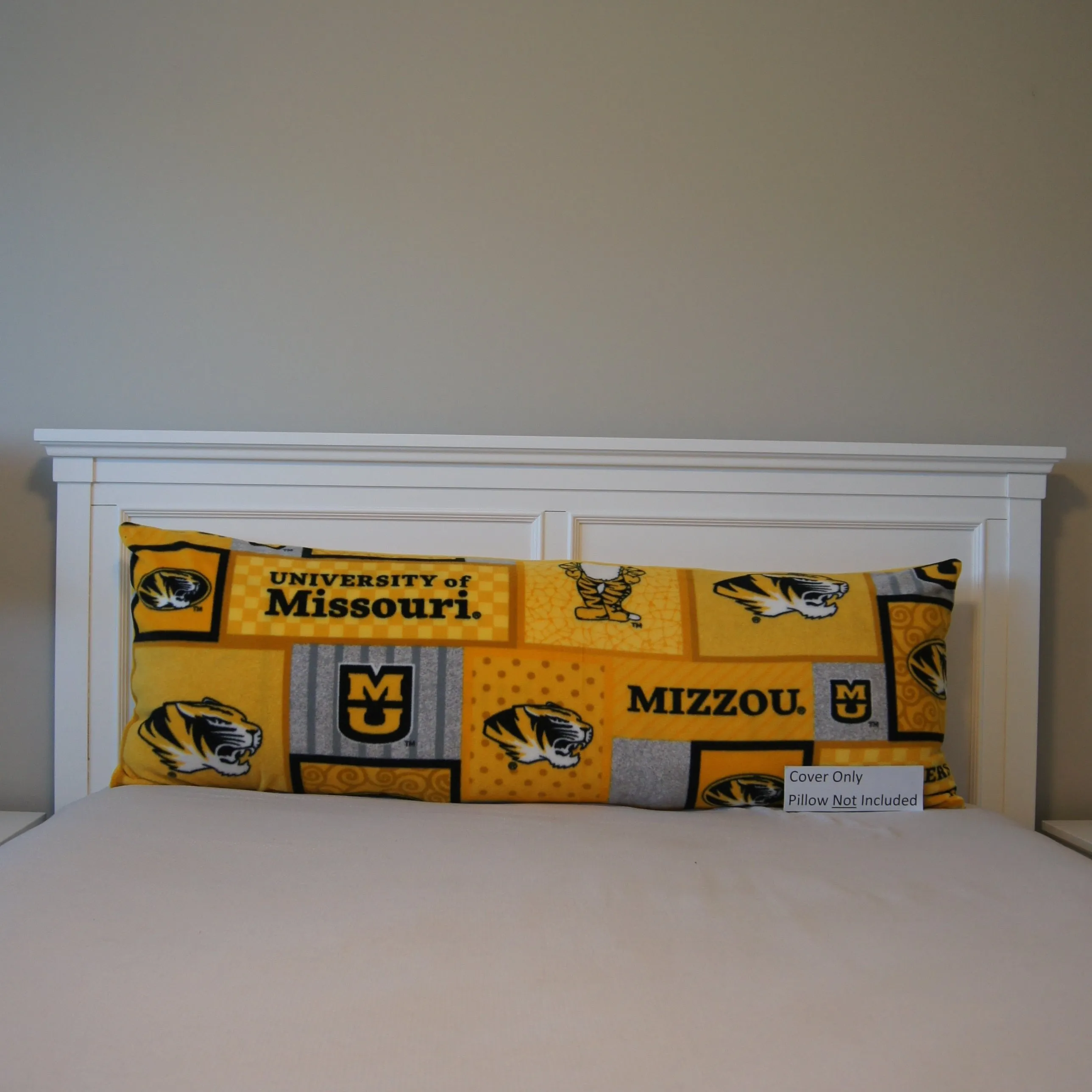 Pillows - Body Pillow Cover - College - NCAA - University of Missouri-MU-Mizzou - Tigers