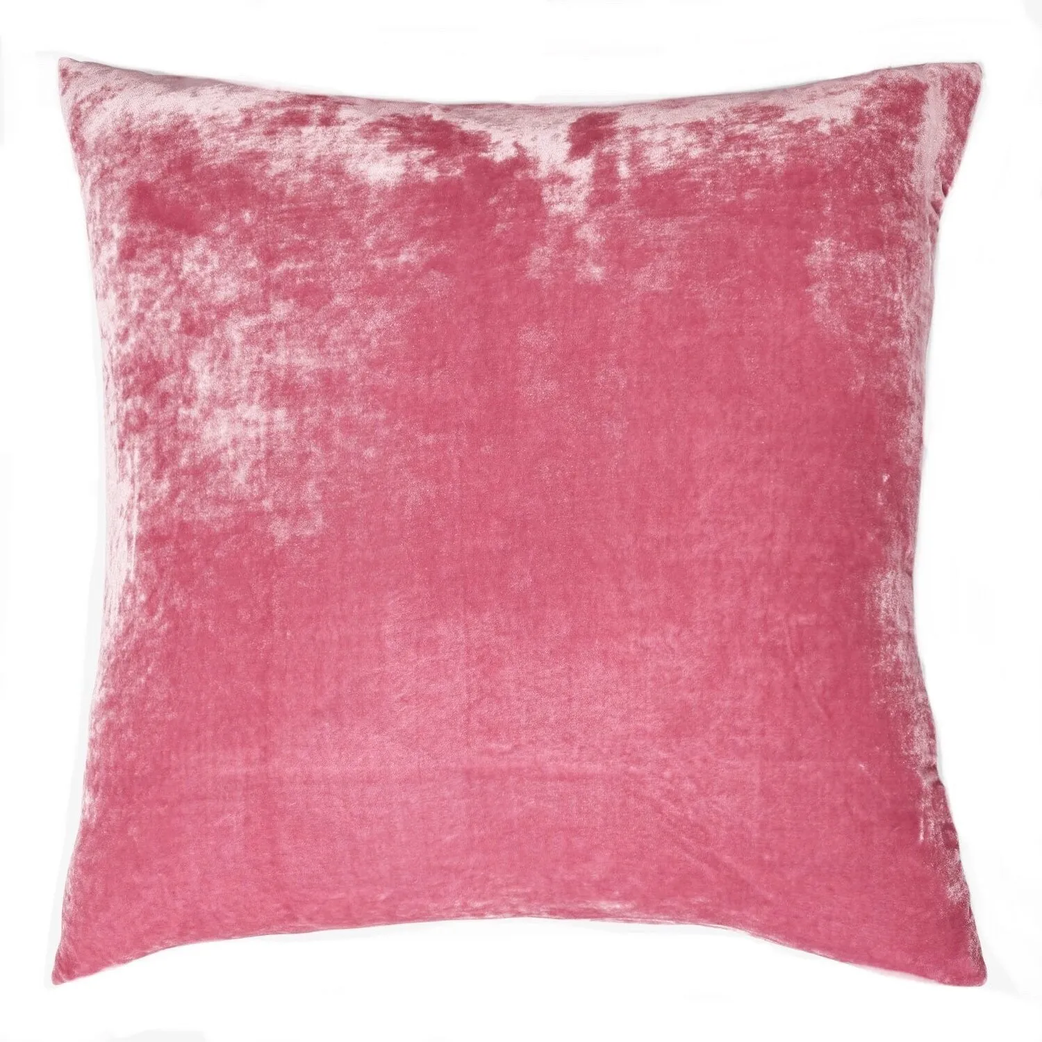 Pink Velvet Pillow Cover / Silk Velvet Pink Pillow Cover / Solid Velvet pillow case / Rose Pink Velvet Pillow