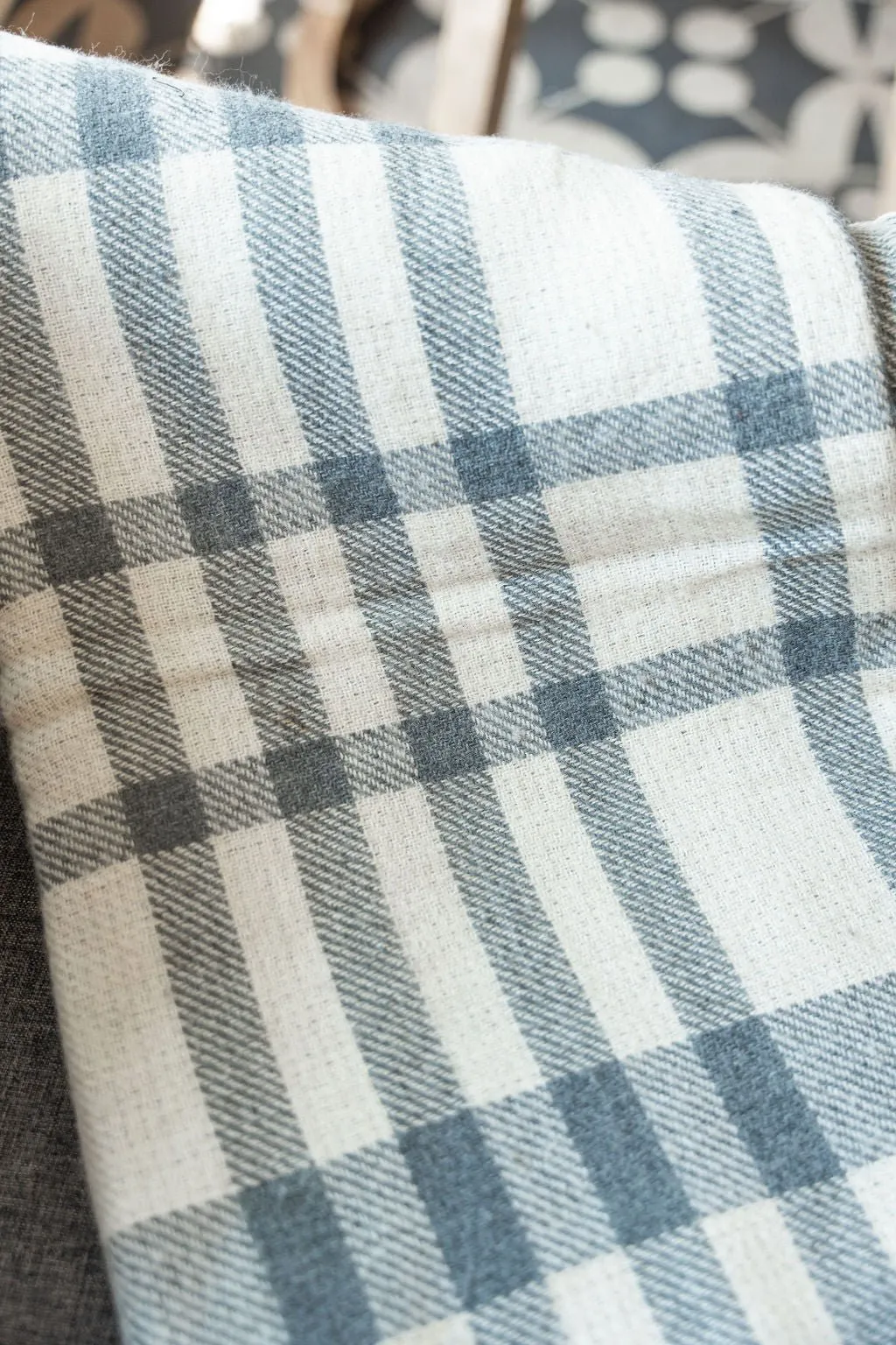 Plaid Throw Blanket