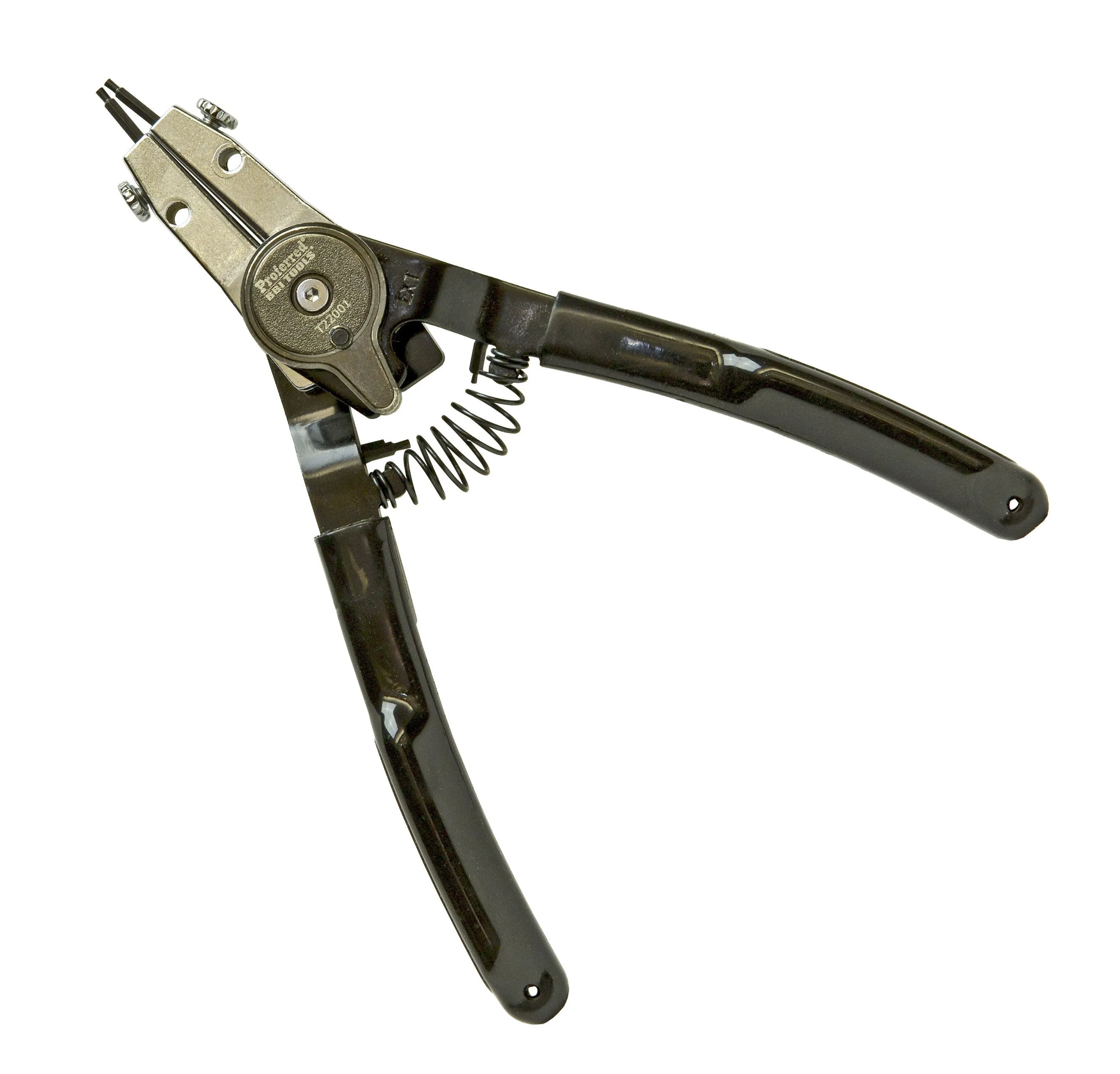 PROFERRED INTERNAL/EXTERNAL SNAP RING PLIERS WITH QUICK SWITCH TIPS SNAP RING PLIERS