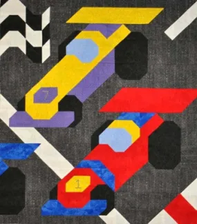 Race Cars Quilt Pattern