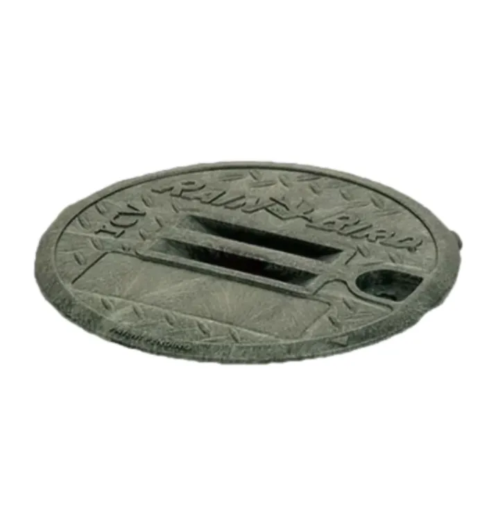 Rain Bird - VB10RNDL - Rain Bird Round Valve Box Lid Green 10 in.