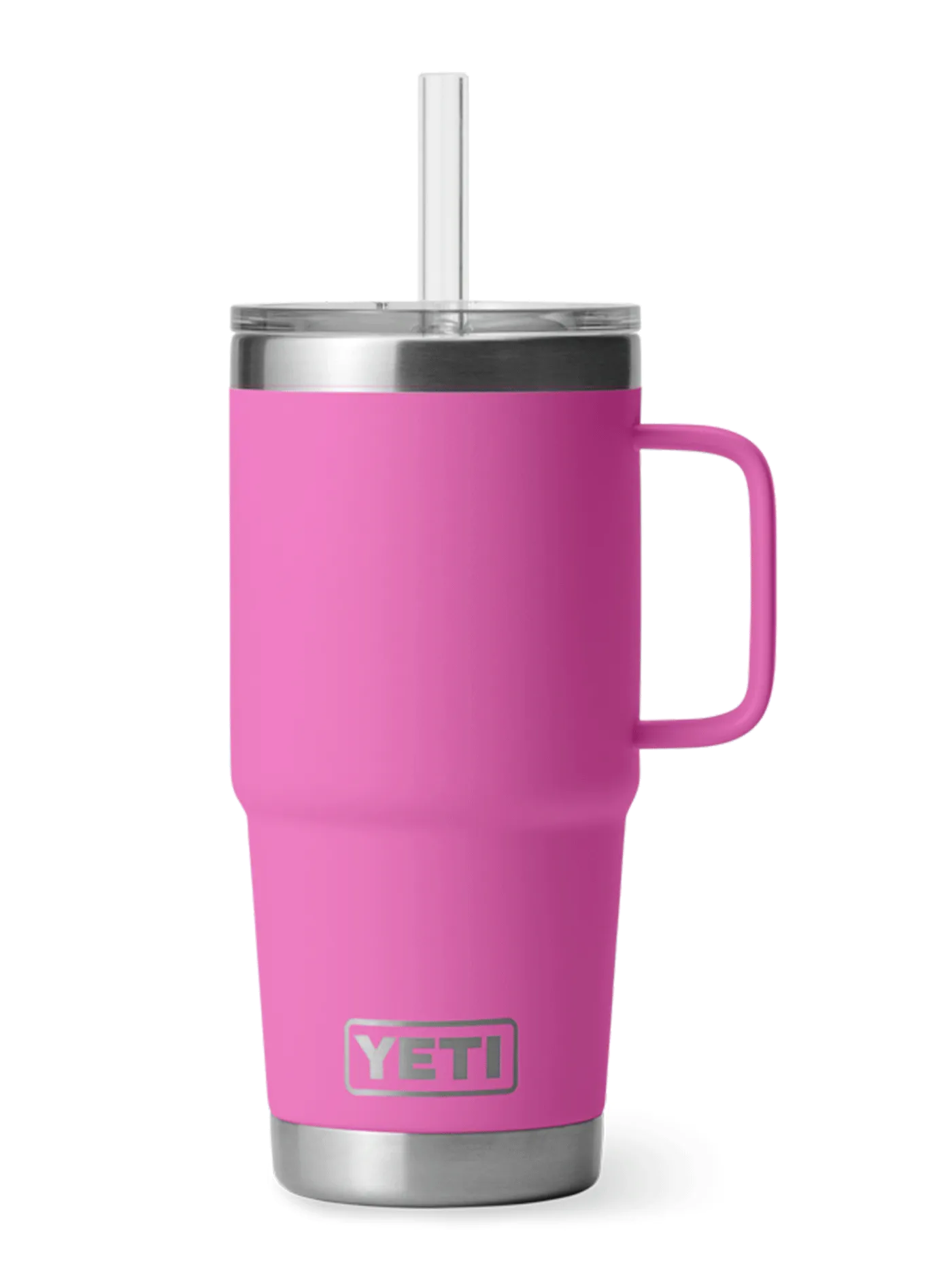 Rambler 25oz Wildflower Fuchsia Straw Mug