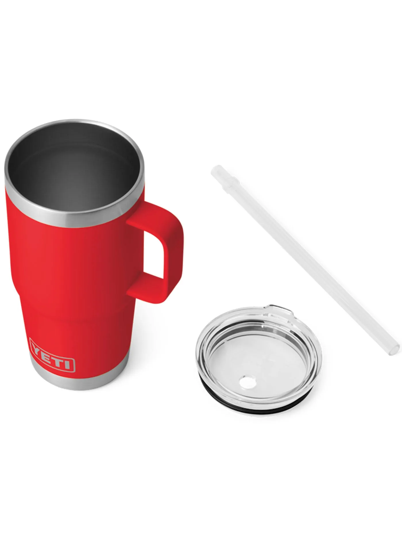 Rambler 739ml Rescue Red Straw Mug