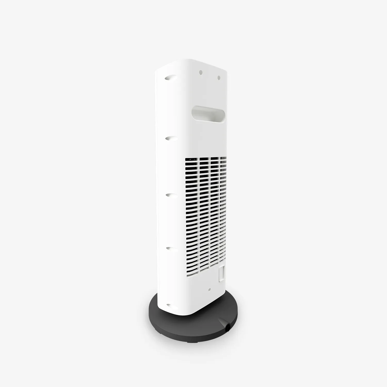 Refurbished - 2000W Ceramic PTC Tower Fan Heater with Automatic Oscillation