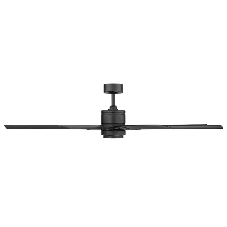 Renegade 66" Eight-Blade Indoor/Outdoor Smart Ceiling Fan with 3500K LED Light Kit and Remote Control & Wall Cradle