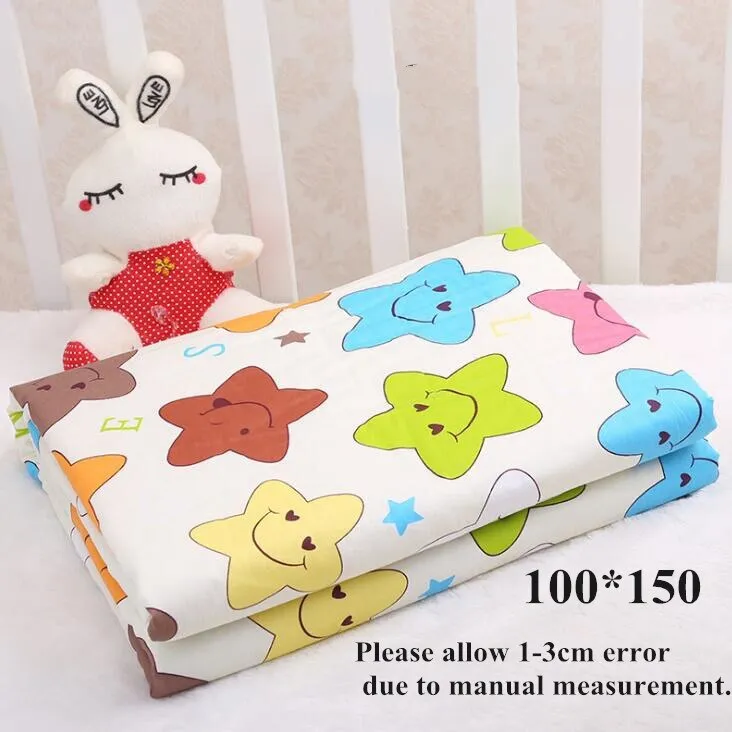 Reusable Cloth Diaper Baby Changing Pad Newborn Cotton Waterproof Washable Changing Pats Floor Play Mat Mattress Cover Sheet