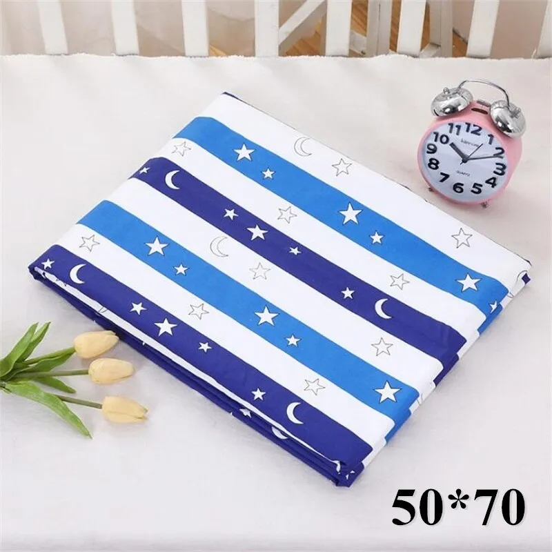 Reusable Cloth Diaper Baby Changing Pad Newborn Cotton Waterproof Washable Changing Pats Floor Play Mat Mattress Cover Sheet