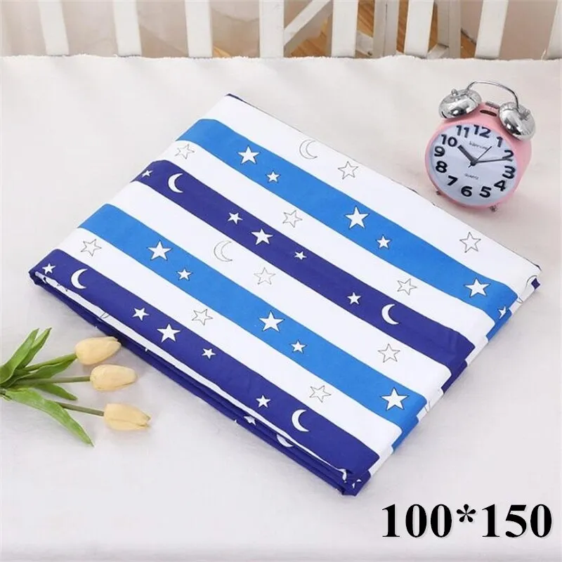 Reusable Cloth Diaper Baby Changing Pad Newborn Cotton Waterproof Washable Changing Pats Floor Play Mat Mattress Cover Sheet