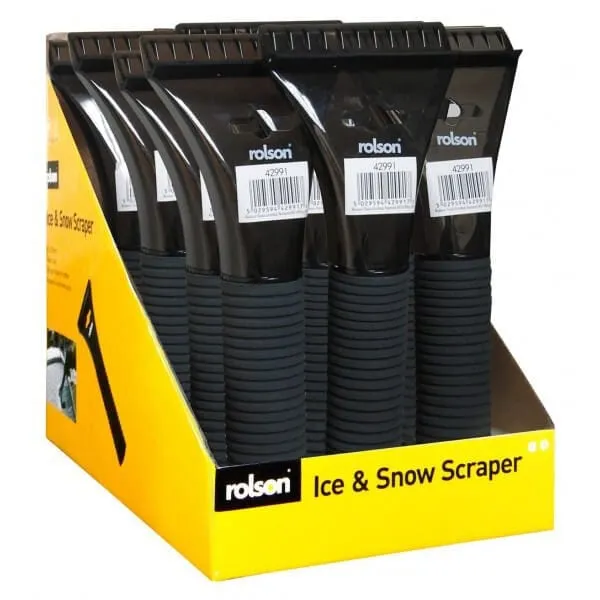 Rolson Ice Scraper with Cushion Grip