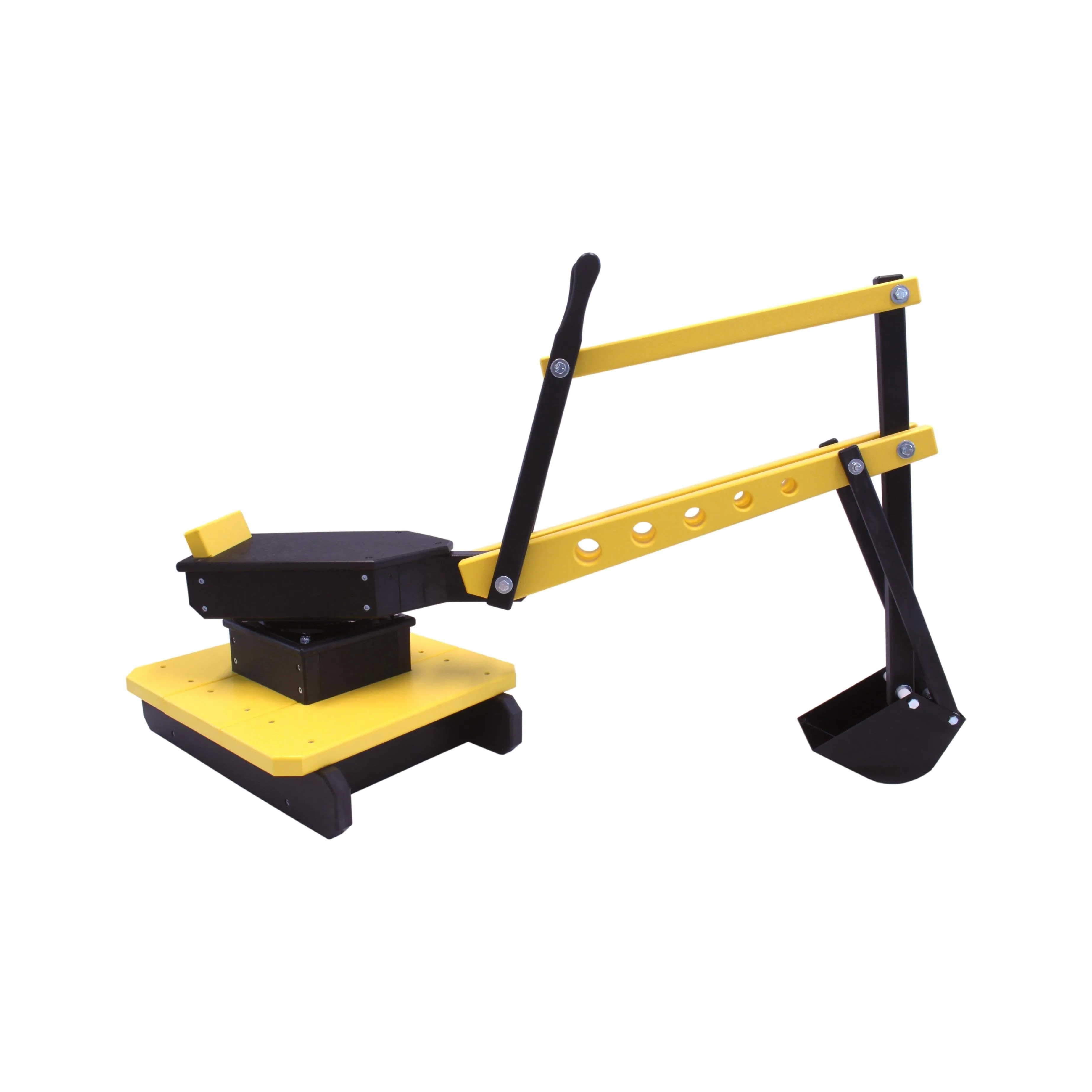 Sand Digger Excavator Toy, Movable Levers and Metal Digging Bucket