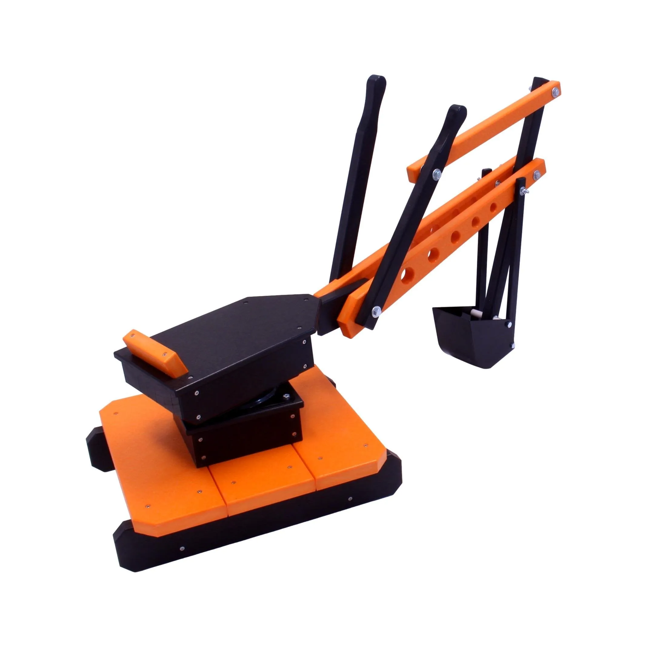 Sand Digger Excavator Toy, Movable Levers and Metal Digging Bucket