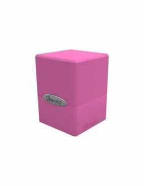 Satin Cube - Hot Pink