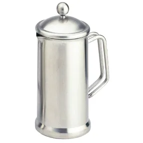 Satin Finish Stainless Steel Cafetiere 8 Cup