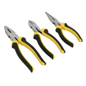 Sealey S0645 Comfort Grip Pliers Set, 3 Pieces