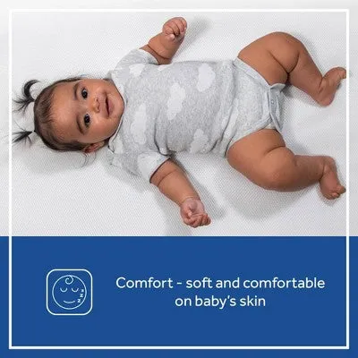 Sealy Fresh Flow Breathable Waterproof Crib Mattress Pad