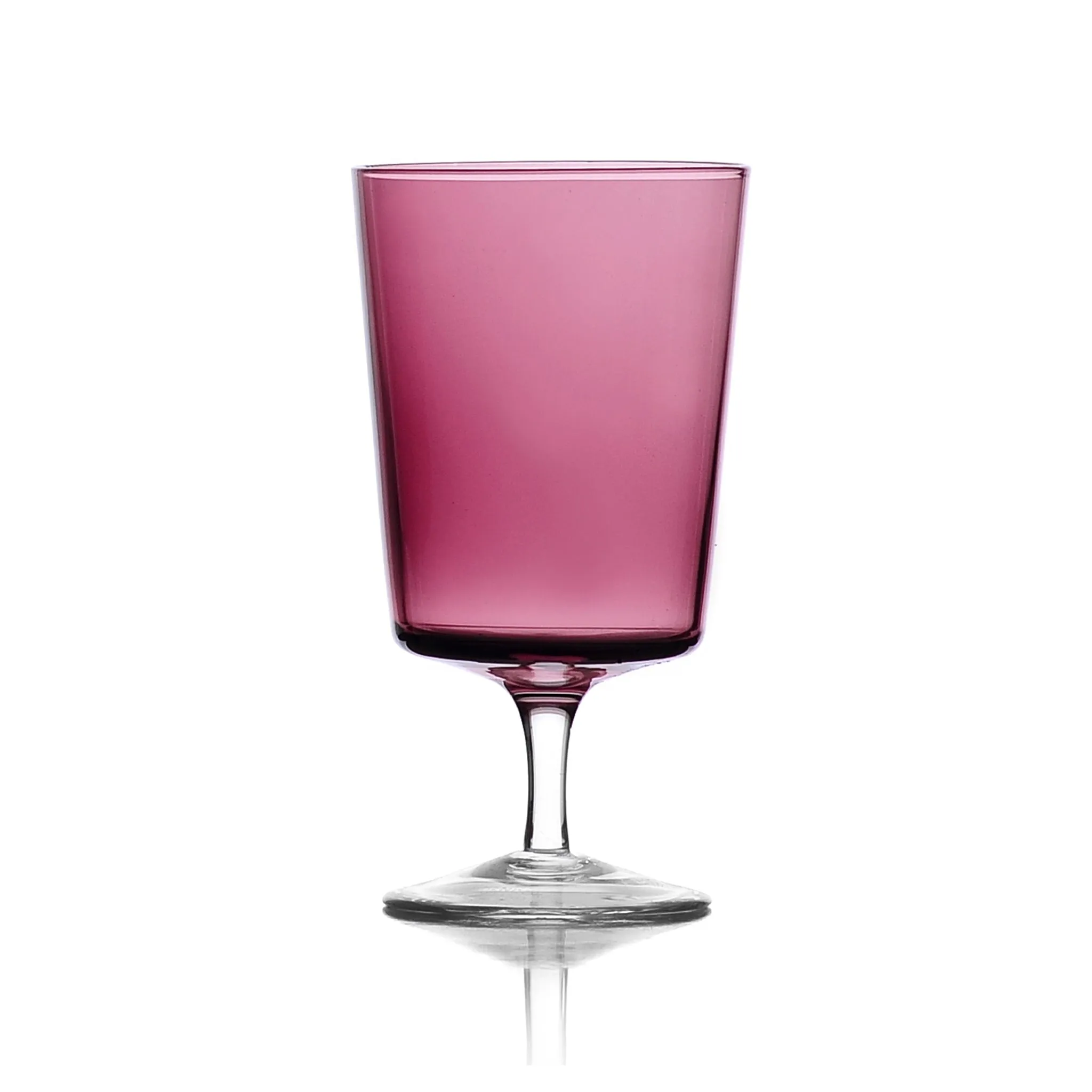 Set of 6 Ichendorf Milano Violet Stemmed Wine Glass