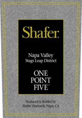 Shafer One Point Five Cabernet Sauvignon, Stags Leap District, California