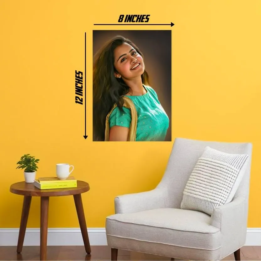 SHIVOID®Anupama Wall Sticker - Malayalam Actress Poster - Self-Adhesive Sticker (30 cm, Pack of 1)