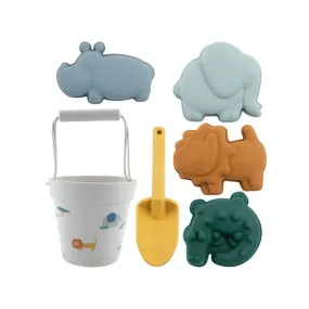 Silicone Beach Bucket Set | Animal