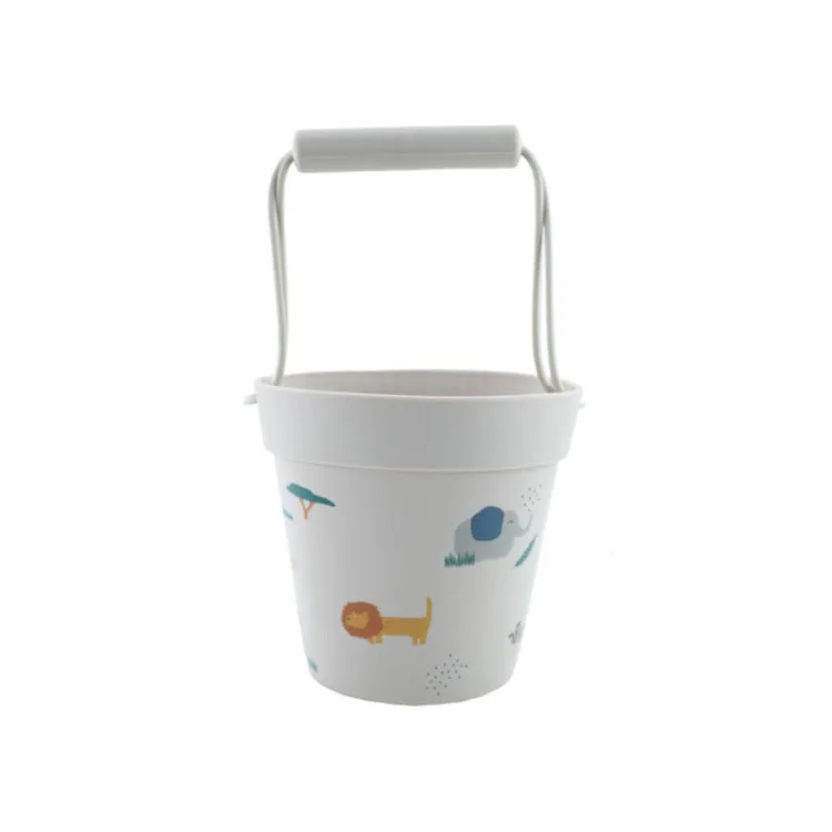 Silicone Beach Bucket Set | Animal