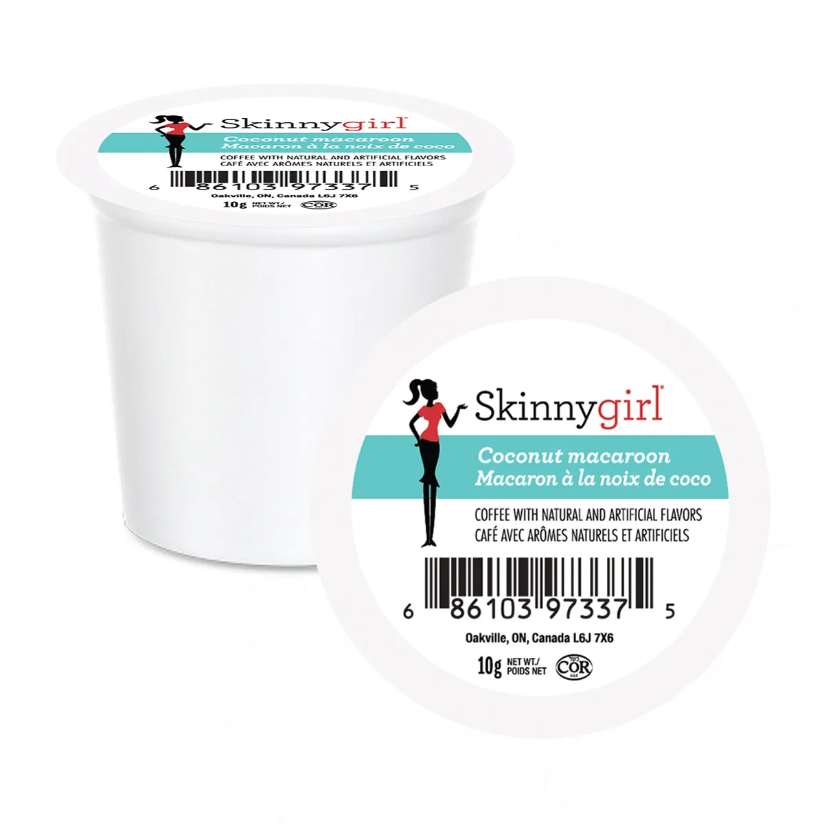 Skinny Girl Coconut Macaroon Single Serve Coffee 24 Pack