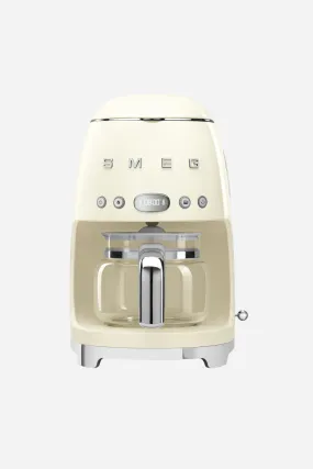 SMEG 50S Retro Drip Coffee Machine in Cream