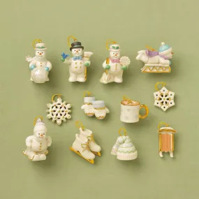 Snow Pals 12-Piece Ornament Set