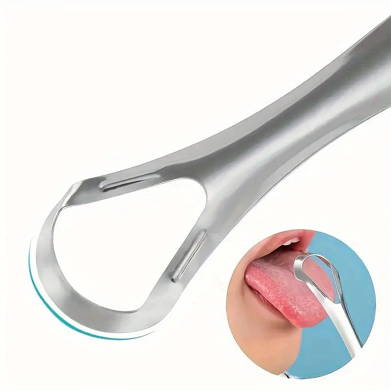 Stainless Steel Tongue Scraper for Fresh Breath and Oral Care