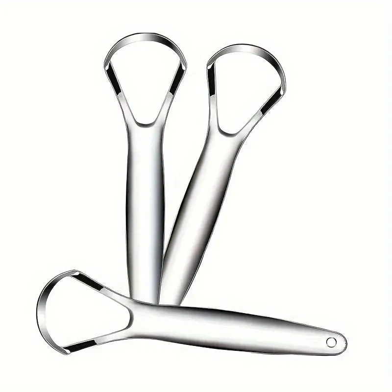 Stainless Steel Tongue Scraper for Fresh Breath and Oral Care