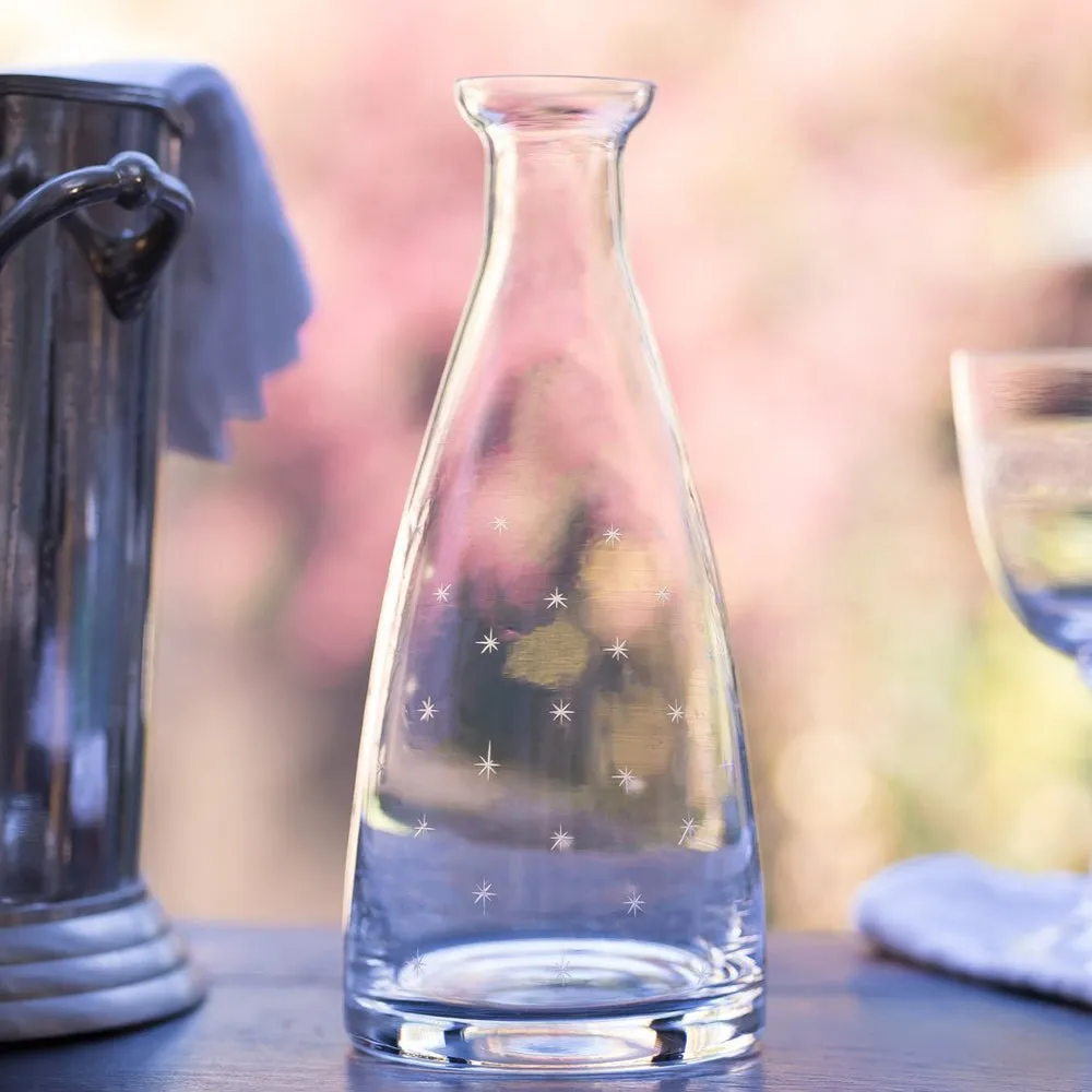 Stars Crystal Table Carafe