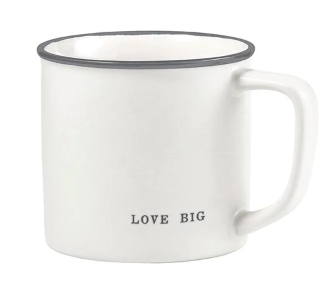 Statement Coffee Mugs - White