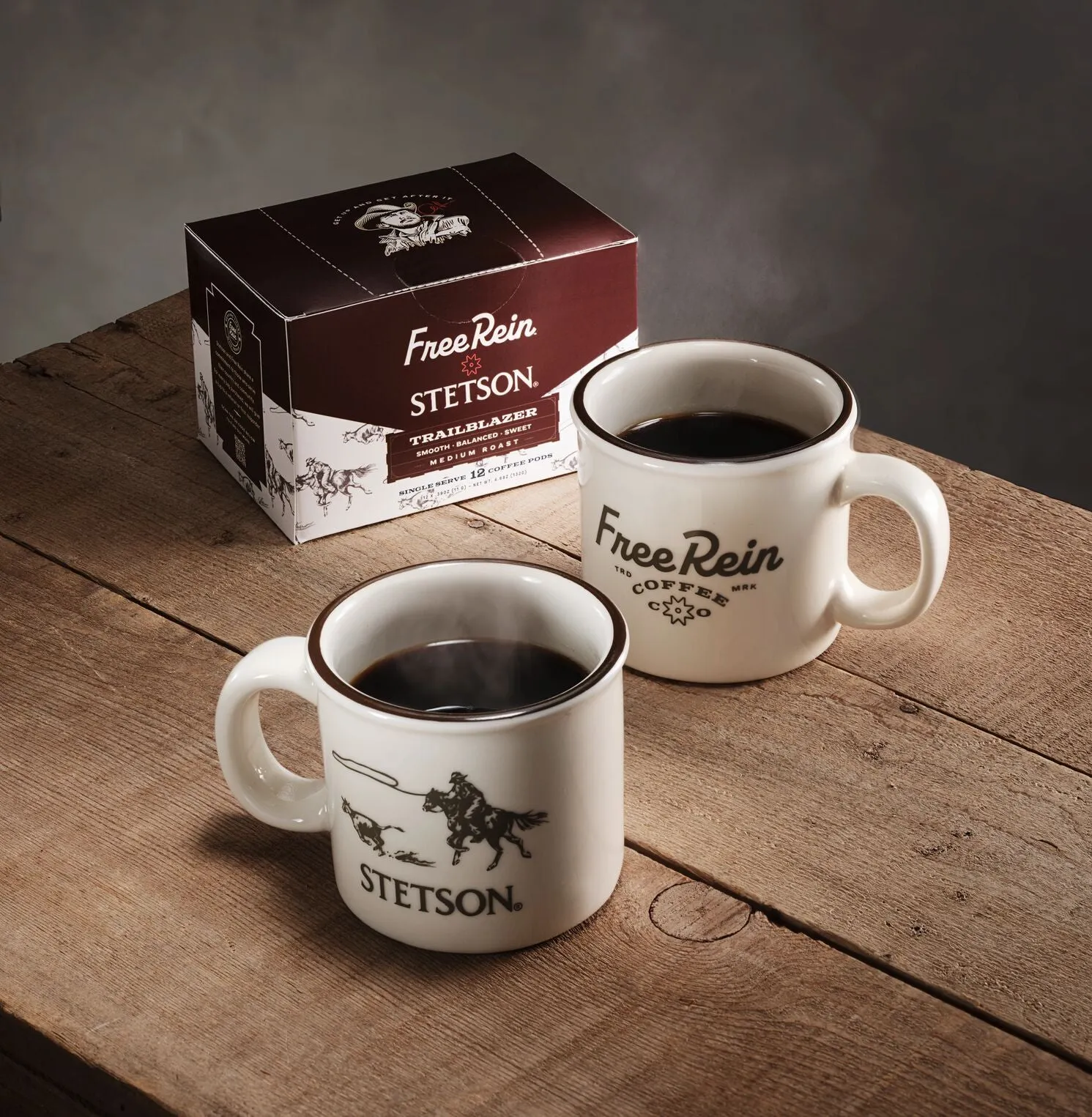 Stetson X Free Rein Cowboy Coffee Pod Kit