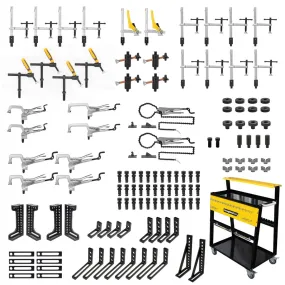 Strong Hand Tools 127 Piece Fixturing Kit for 5/8 Rhino Cart (TMK840)