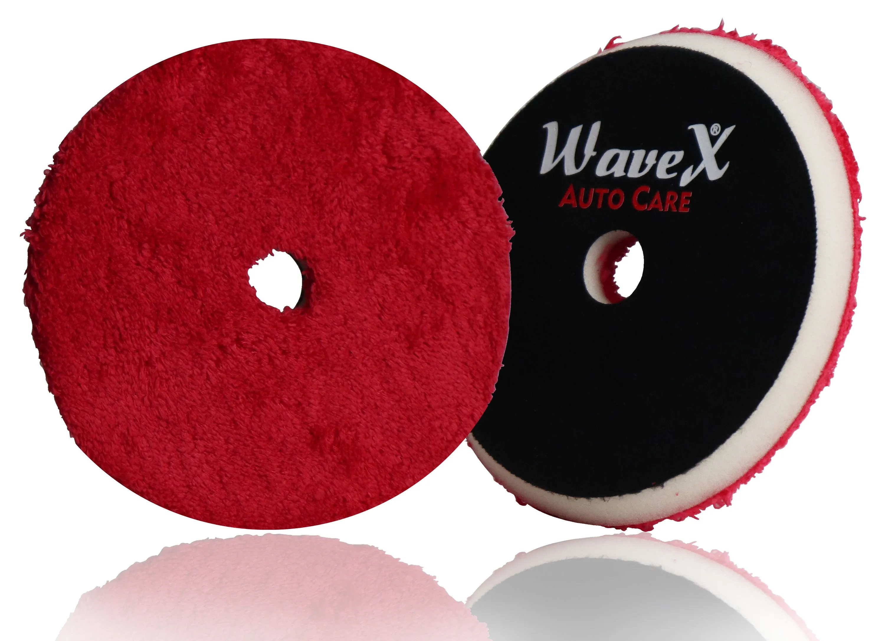 Swirl Killer Microfiber Cutting Disk Pad for Cutting and Polishing 6.5"- Fits to 6" Backing Plate, Designed for Both DA and Rotary Polisher Machines - 1Pc