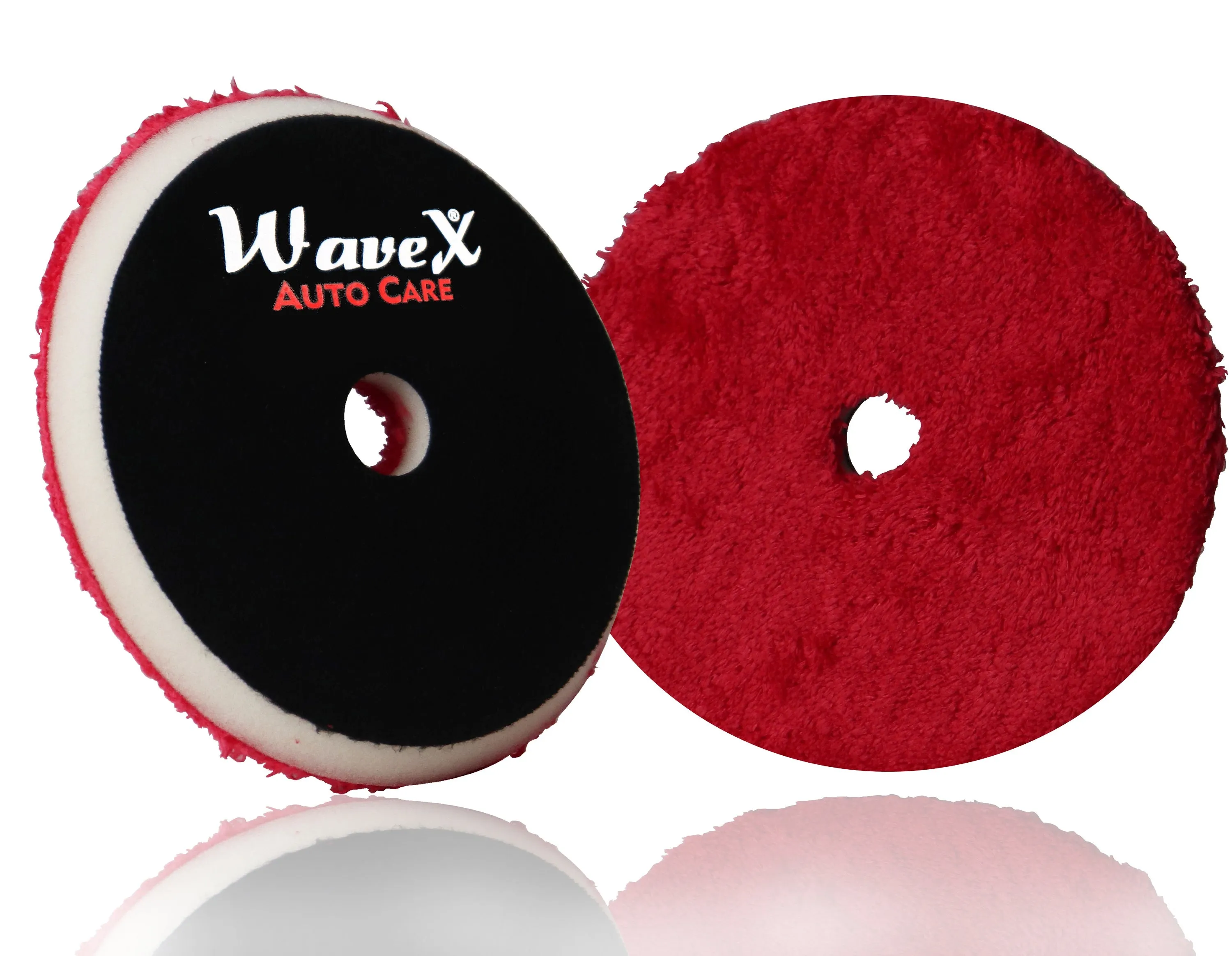 Swirl Killer Microfiber Cutting Disk Pad for Cutting and Polishing 6.5"- Fits to 6" Backing Plate, Designed for Both DA and Rotary Polisher Machines - 1Pc