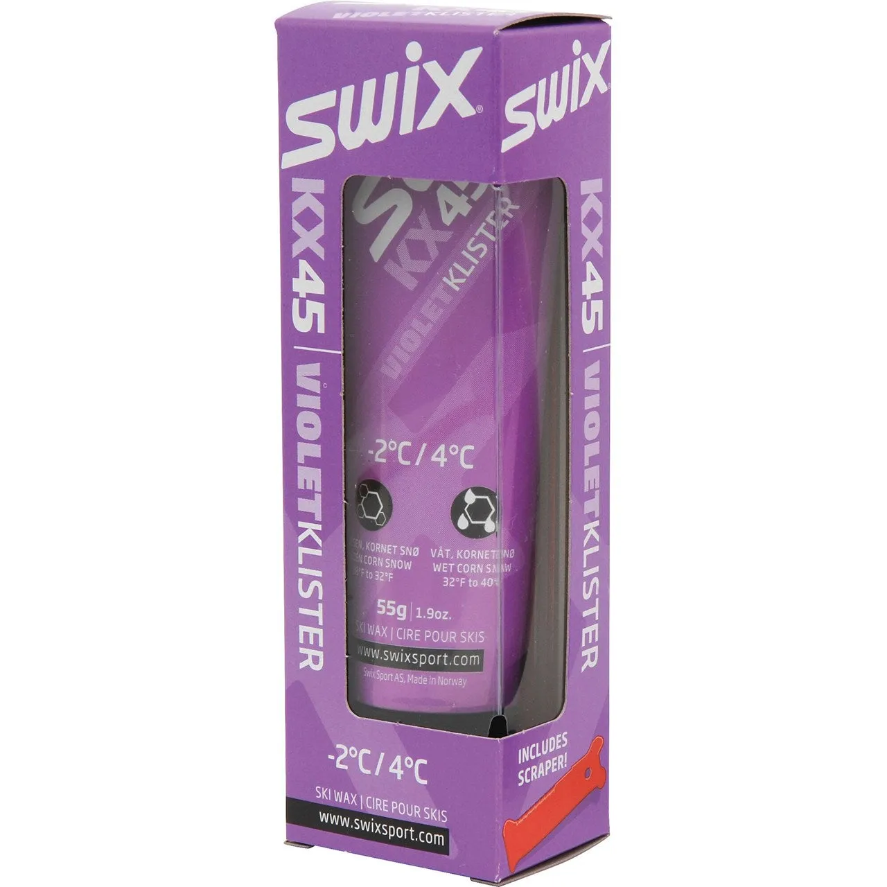 Swix Klister - KX45 Violet (-2/ 4) | 55g