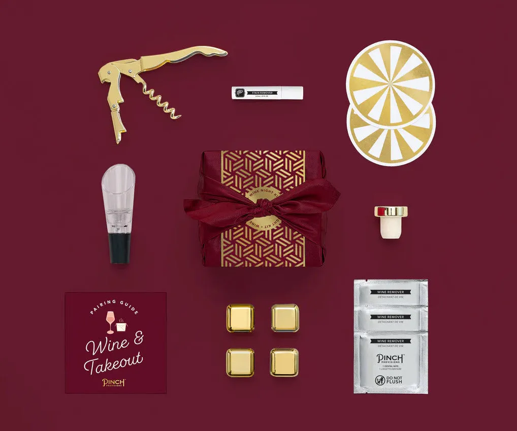 The Wine Night Kit in Burgundy