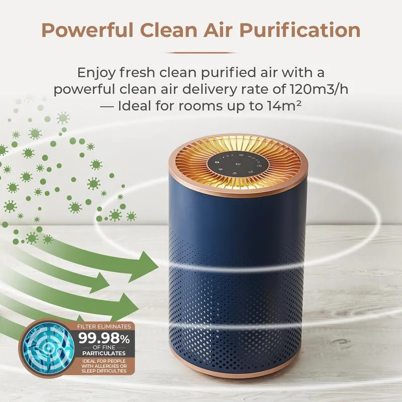 Tower Portable Air Purifier  - Blue