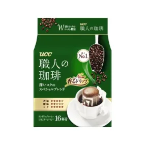 UCC Artisans Coffee Deep Rich Drip (16 Bags) 職人の珈琲 深いコクのスペシャルブレンド (16杯分)