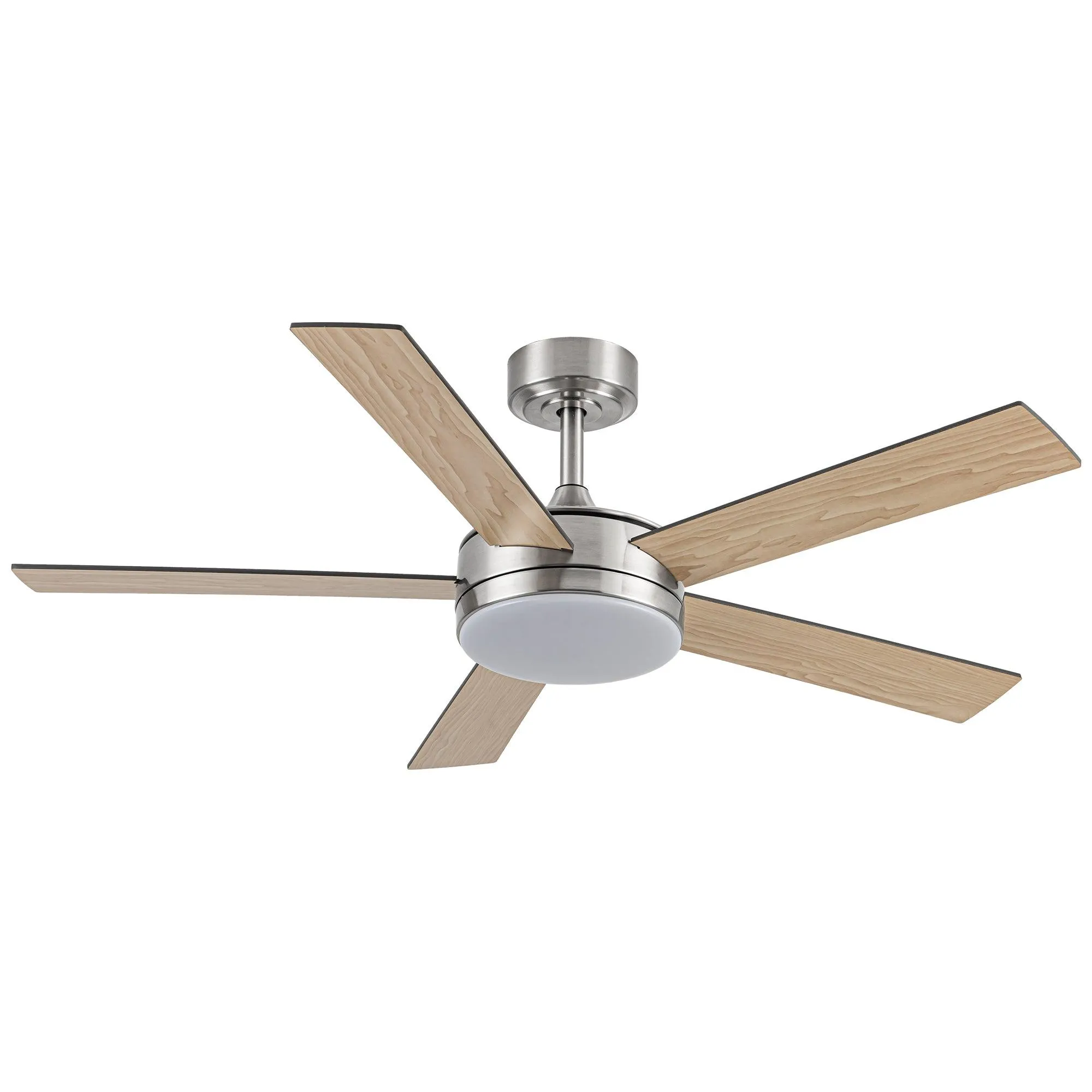 Vaczon 48" 5 Blades Industrial DC Motor Ceiling Fan with LED Lighting and Remote Control