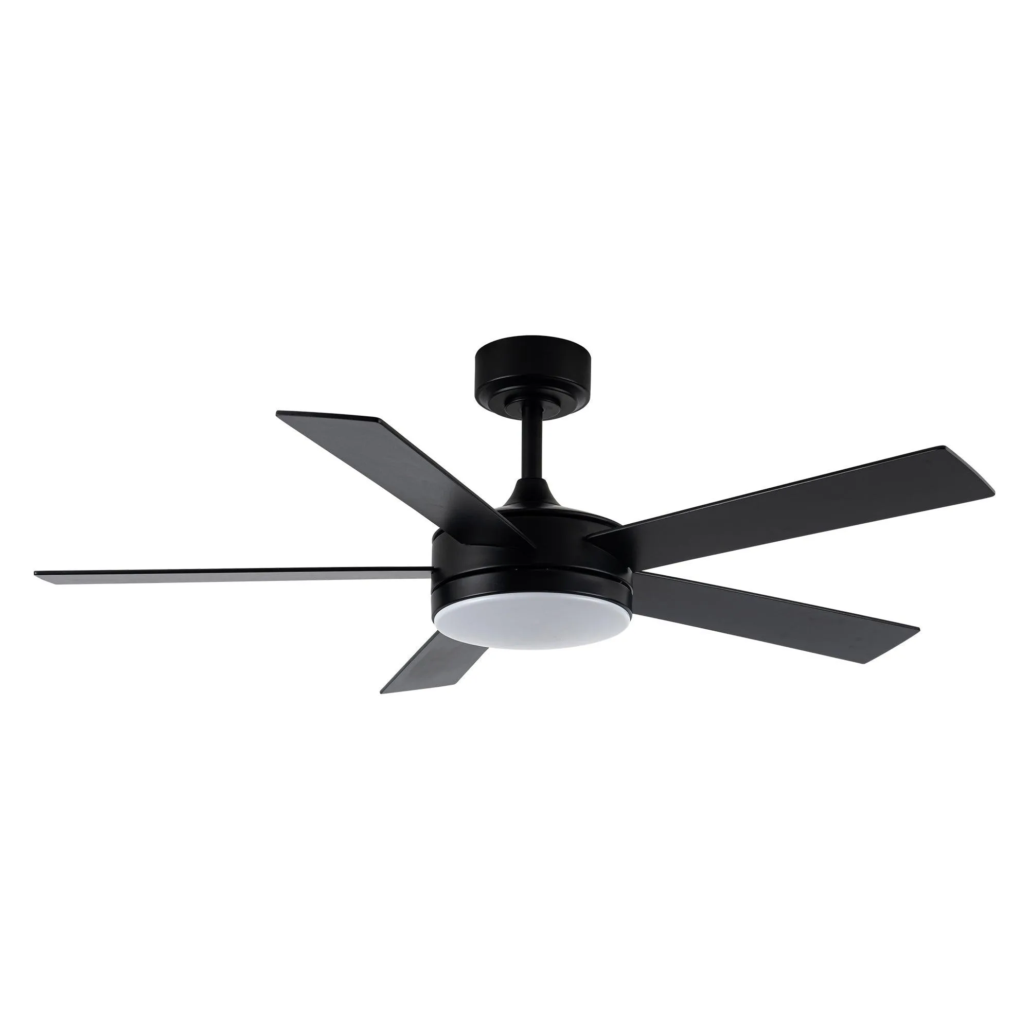 Vaczon 48" 5 Blades Industrial DC Motor Ceiling Fan with LED Lighting and Remote Control