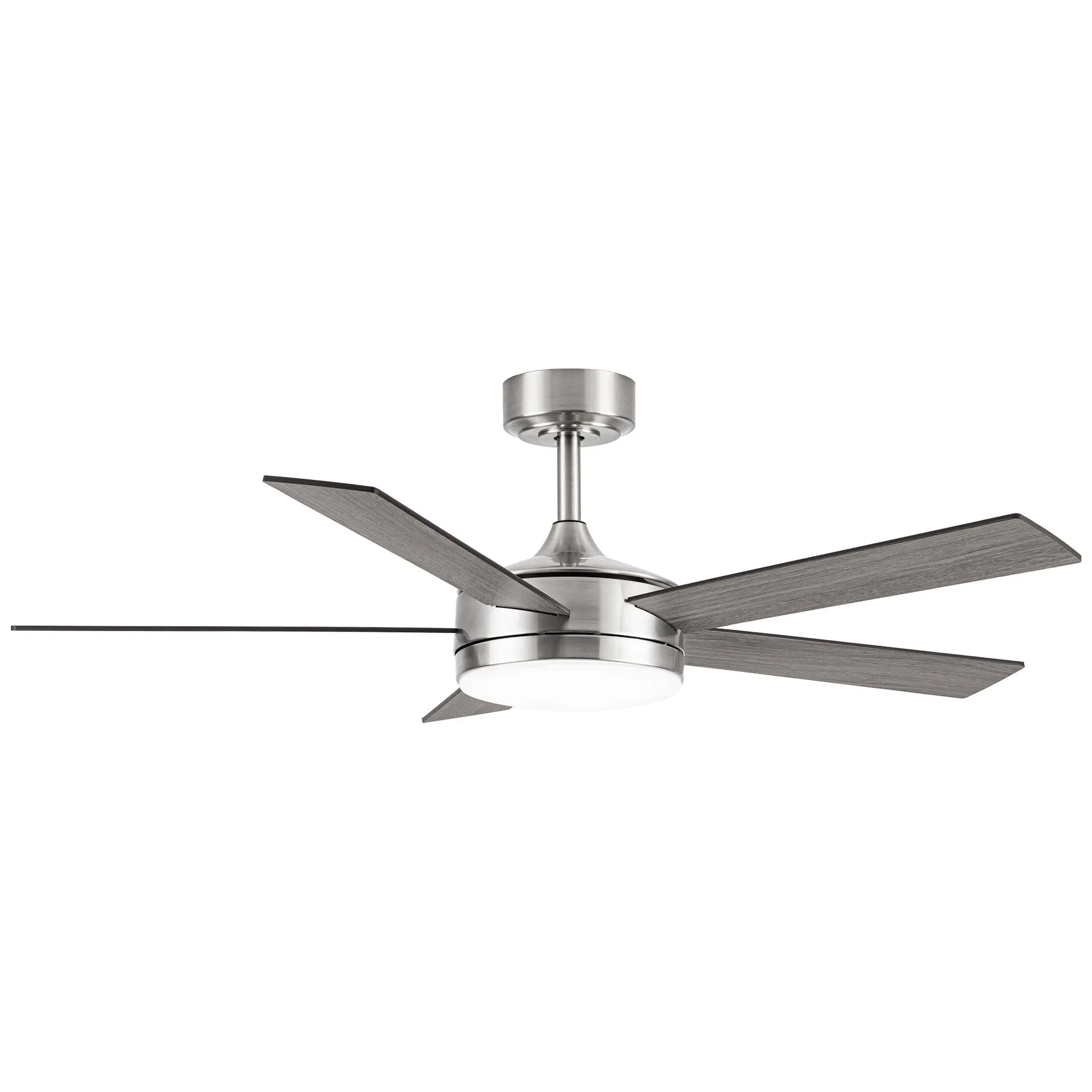 Vaczon 48" 5 Blades Industrial DC Motor Ceiling Fan with LED Lighting and Remote Control