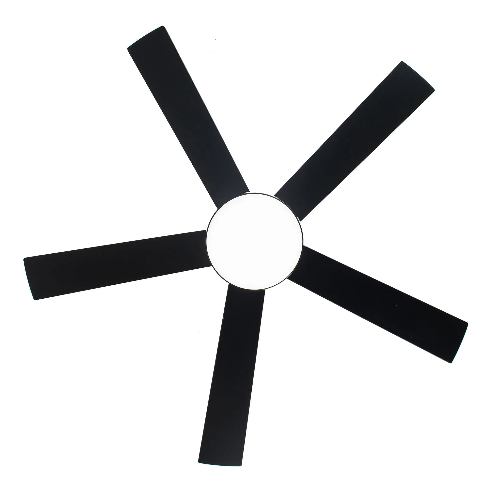 Vaczon 48" 5 Blades Industrial DC Motor Ceiling Fan with LED Lighting and Remote Control