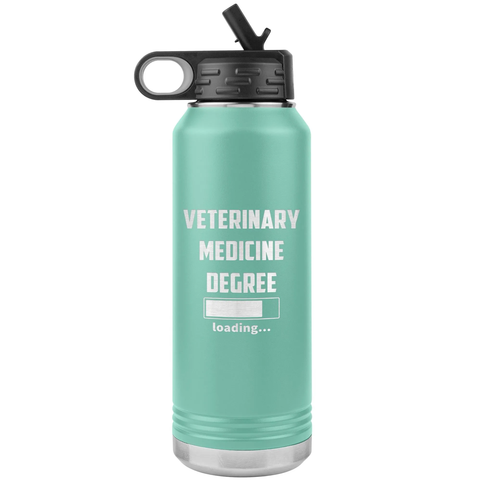 Veterinary medicine degree loading Water Bottle Tumbler 32 oz