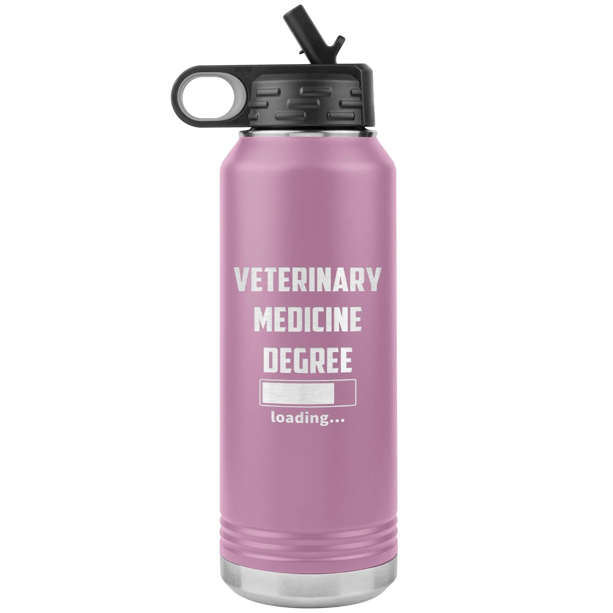 Veterinary medicine degree loading Water Bottle Tumbler 32 oz