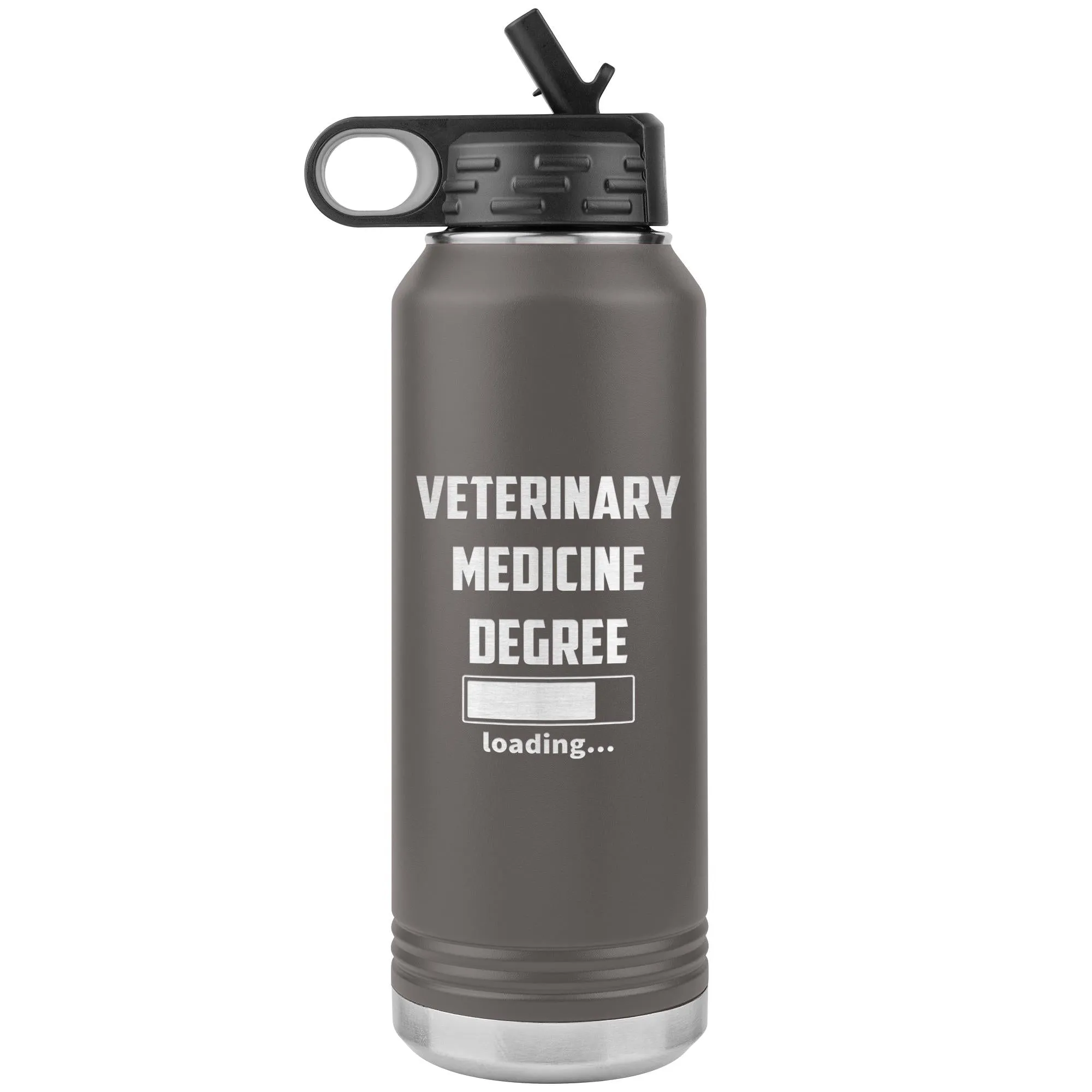 Veterinary medicine degree loading Water Bottle Tumbler 32 oz