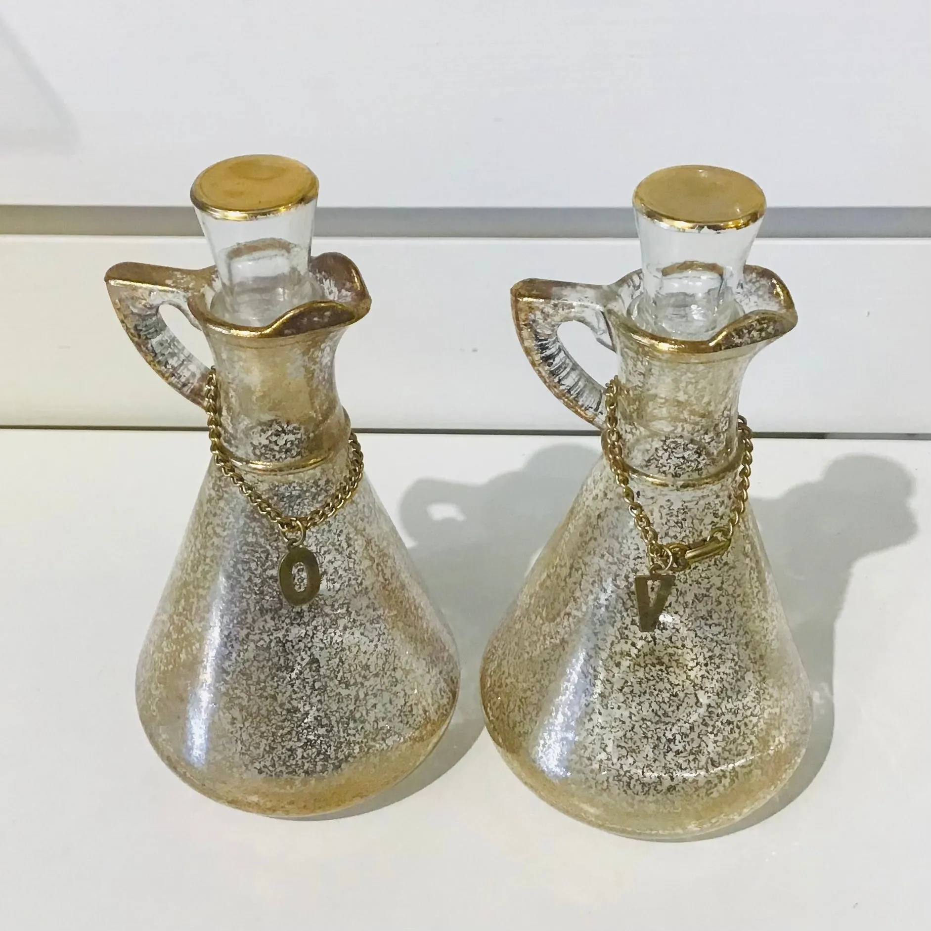 Vintage Oil & Vinegar Cruet Set