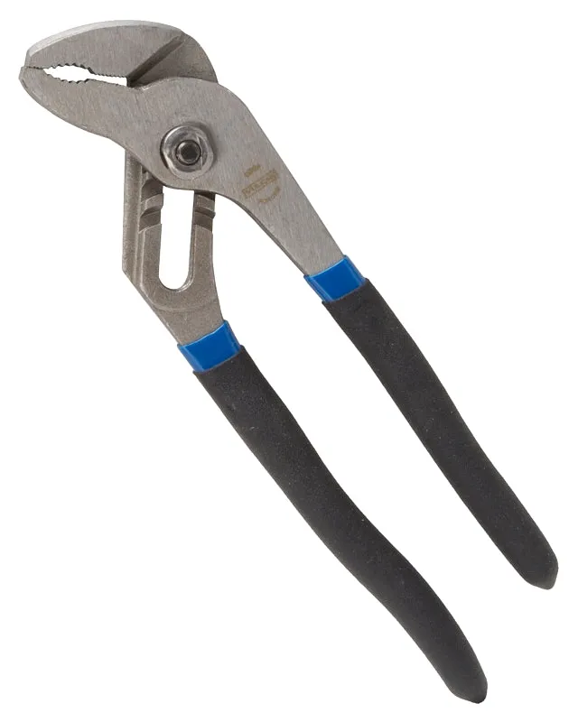 Vulcan PC980-04 Groove Joint Plier, 8 in OAL, 1-1/4 in Jaw, Black & Blue Handle, Non-Slip Handle, 1-1/4 in W Jaw :CD: QUANTITY: 1